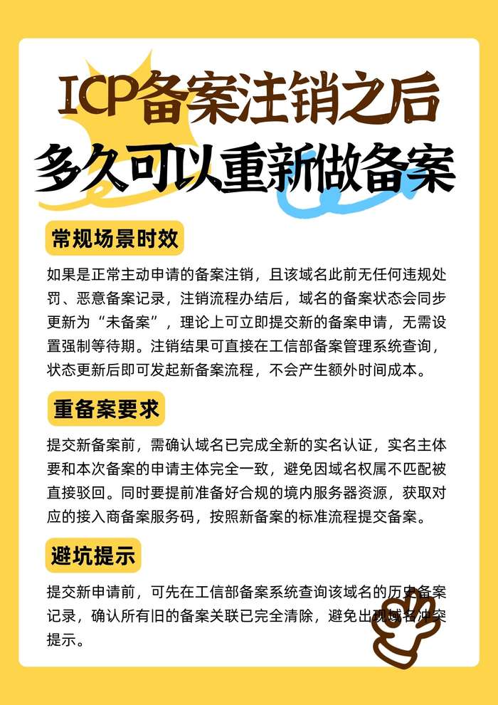 重备案要求
